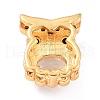 Real 18K Gold Plated Brass Micro Pave Cubic Zirconia Charms ZIRC-L100-086G-02-3