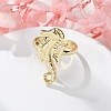 Brass Adjustable Finger Rings RJEW-D314-03G-2