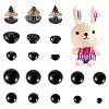260Pcs 16 Style Resin Doll Eyes & Nose FIND-TA0003-82-8