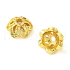 Rack Plating Brass Bead Caps KK-G501-12G-2
