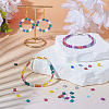 200Pcs 10 Styles 2-Hole Mixed Styles Glass Seed Beads SEED-TA0001-30-6