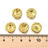 Brass Grade A Rhinestone Spacer Beads RSB160NF-02G-4