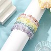 7Pcs Gemstone Stretch Bracelet Sets BJEW-JB11174-3