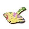 Printed Wooden Pendants WOOD-B007-01B-3