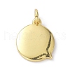 Eco-Friendly Brass Enamel Pendant KK-C220-04G-3