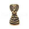 Brass Buddha Statue with Snake Display Decoration KK-D370-02AG-1