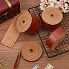 2M Flat AB Grade Cowhide Leather Cord AJEW-WH0479-73D-01-4