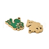 304 Stainless Steel Enamel Pendants STAS-Z139-03G-09-2