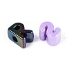 UV Plating Opaque Acrylic Beads SACR-N019-02-3