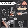  DIY 3D Goldfish Water Bag Keychain Making Kits DIY-NB0007-42-3