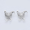 Tibetan Style Alloy Pendants X-TIBE-R316-023AS-RS-2