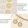 SUPERFINDINGS 50Pcs 2 Colors Brass Pendants KK-FH0002-06-3