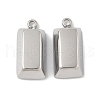 304 Stainless Steel Pendants STAS-L022-135A-P-1