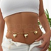 Heart Alloy Tassel Waist Belly Chains for Women FS-WG9C50D-03-2