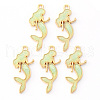 Alloy Enamel Pendants X-ENAM-N054-021C-2