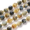 Natural Tiger Eye Beads Strands G-K303-A19-8mm-1