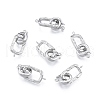 Brass Fold Over Clasps KK-A165-05P-2