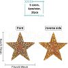 Fingerinspire Star Rhinestone Patches DIY-FG0002-71-2