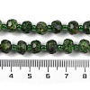 Natural Sesame Jasper Dyed Beads Strands G-H057-A21-07-5