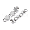 Non-Tarnish 304 Stainless Steel Stud Dangle Earrings for Women EJEW-Q381-04P-2