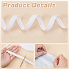 Cotton Herringbone Ribbon OCOR-WH0101-12A-02-4