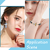 SUNNYCLUE 120Pcs 10 Styles Tibetan Style Alloy Beads FIND-SC0009-29-5