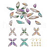 DIY Butterfly Dangle Earring Making Kits DIY-PJ0001-34-11