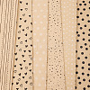 Heart Pattern Gift Wrapping Paper Sets DIY-TAC0020-48-3