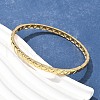 304 Stainless Steel Bangles for Women AJEW-P127-10G-3