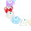 Transparent Glass Beads Strands GLAA-K070-01A-3