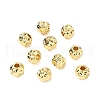 Groove Round Brass Beads KK-Z114-11G-1