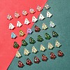 6Pcs Handmade Bumpy Glass Beads Strands LAMP-FS0001-16B-5