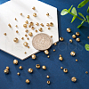 Mega Pet 100Pcs 5 Style Brass Laser Spacer Beads KK-MP0001-02-4