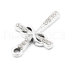 Alloy Rhinestone Pendants FIND-U026-01P-2