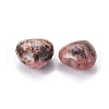Mother's Day Gifts Natural Rhodonite Heart Love Stone G-I219-04B-2