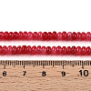Dyed Natural White Jade Beads Strands G-T139-57A-09-5