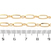 304 Stainless Steel Oval Link Chain Necklaces NJEW-Q013-09G-3