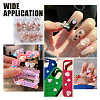 CHGCRAFT 6Box 6 Colors Cartoon Nail Art Decoration MRMJ-CA0001-24-5