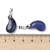Natural Lapis Lazuli Dyed Pendants G-NH0025-14P-05-3