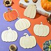 30pcs 6 Styles Wood Pendants WOOD-CJC0019-02-6