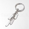 Platinum Zinc Alloy Enamel Keychain KEYC-O008-30-2