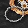 Brass Bangles for Women BJEW-D313-04P-1