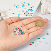 400Pcs 8 Colors Transparent Electroplate Glass Beads Strands EGLA-TA0001-22-5