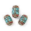Brass Beads KK-H075-04AG-1
