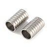 201 Stainless Steel Tube Beads STAS-Z049-07P-2