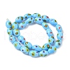 Handmade Millefiori Glass Beads LAMP-U004-02D-2