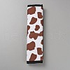 Cow Pattern Nylon Car Safety Belt Cover AJEW-WH20006-70A-1