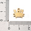 Ion Plating(IP) 201 Stainless Steel Charms STAS-A101-01A-04G-3