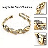 Leaf &  Flower Alloy Link Bracelets for Women FS-WGDE2C1-01-3