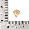 304 Stainless Steel Charms STAS-S144-01G-F-3